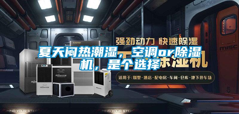 夏天悶熱潮濕，空調(diào)or除濕機，是個選擇